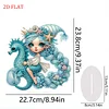 Seahorse Girl DIY Double-Sided Desktop Ornaments Diamond Art Kits