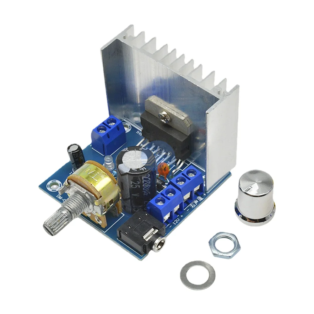 TD7297A Version B Amplifier Board DC 9-15V 15W*2 Stereo Dual Channel Digital Audio Power TDA7297 Amplifier Audio Board