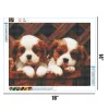 Cute Puppy   | Full Round Diamond Painting Kits
