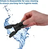 Breathing Trainer, Portable Respiratory Muscle Trainer, Adjustable Resistance, Compact Lung Exercise Device, Disassembled For Easy Cleaning