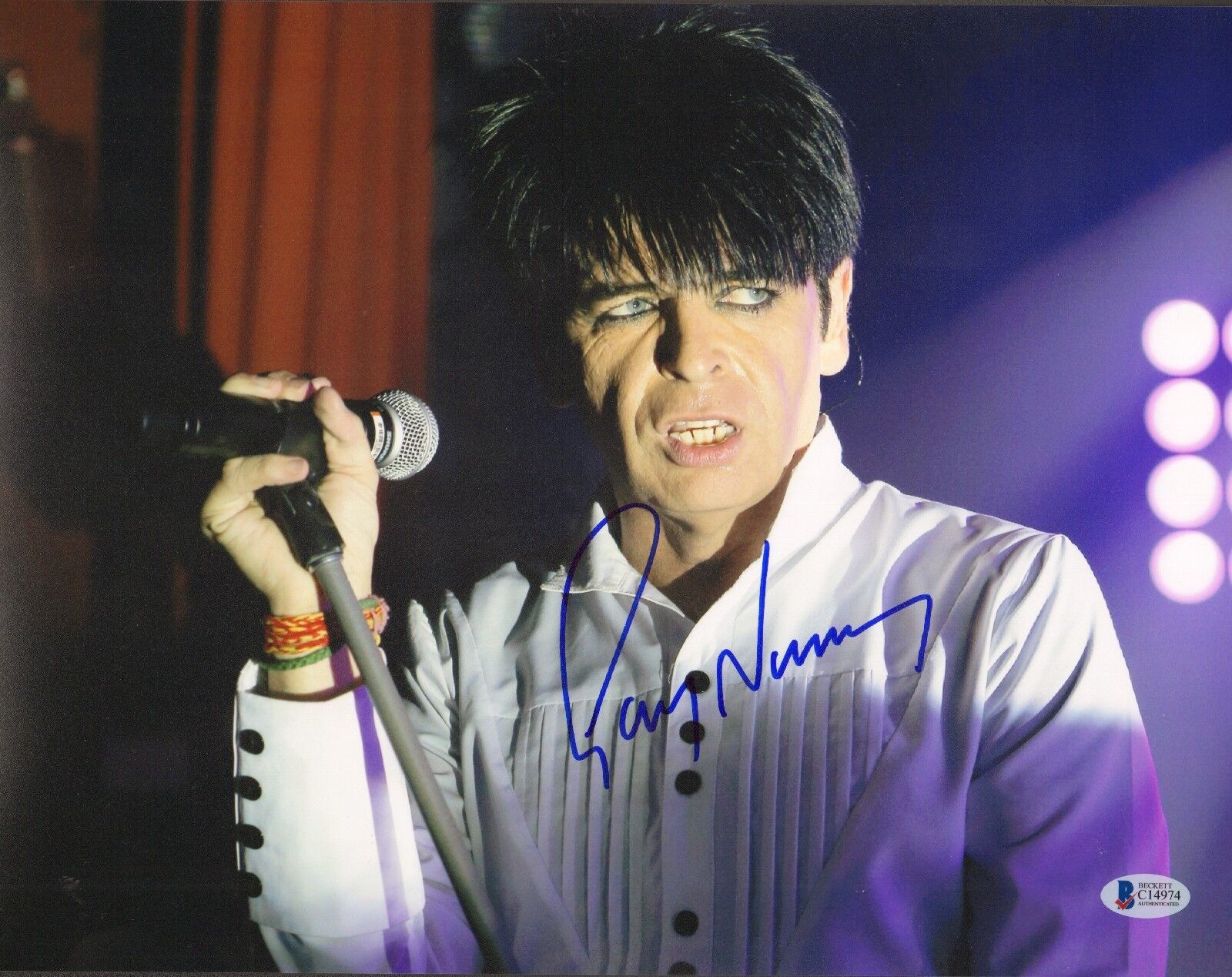 GARY NUMAN Signed Autographed 11x14 Photo Poster painting BECKETT BAS #C14974