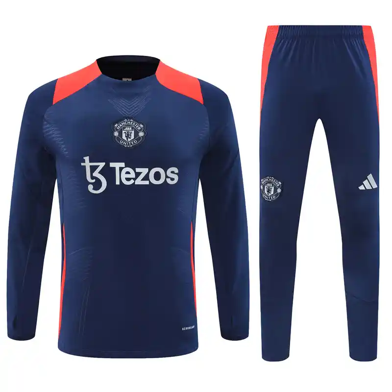 24/25 Player Version Manchester United Royal Blue Track Jacket