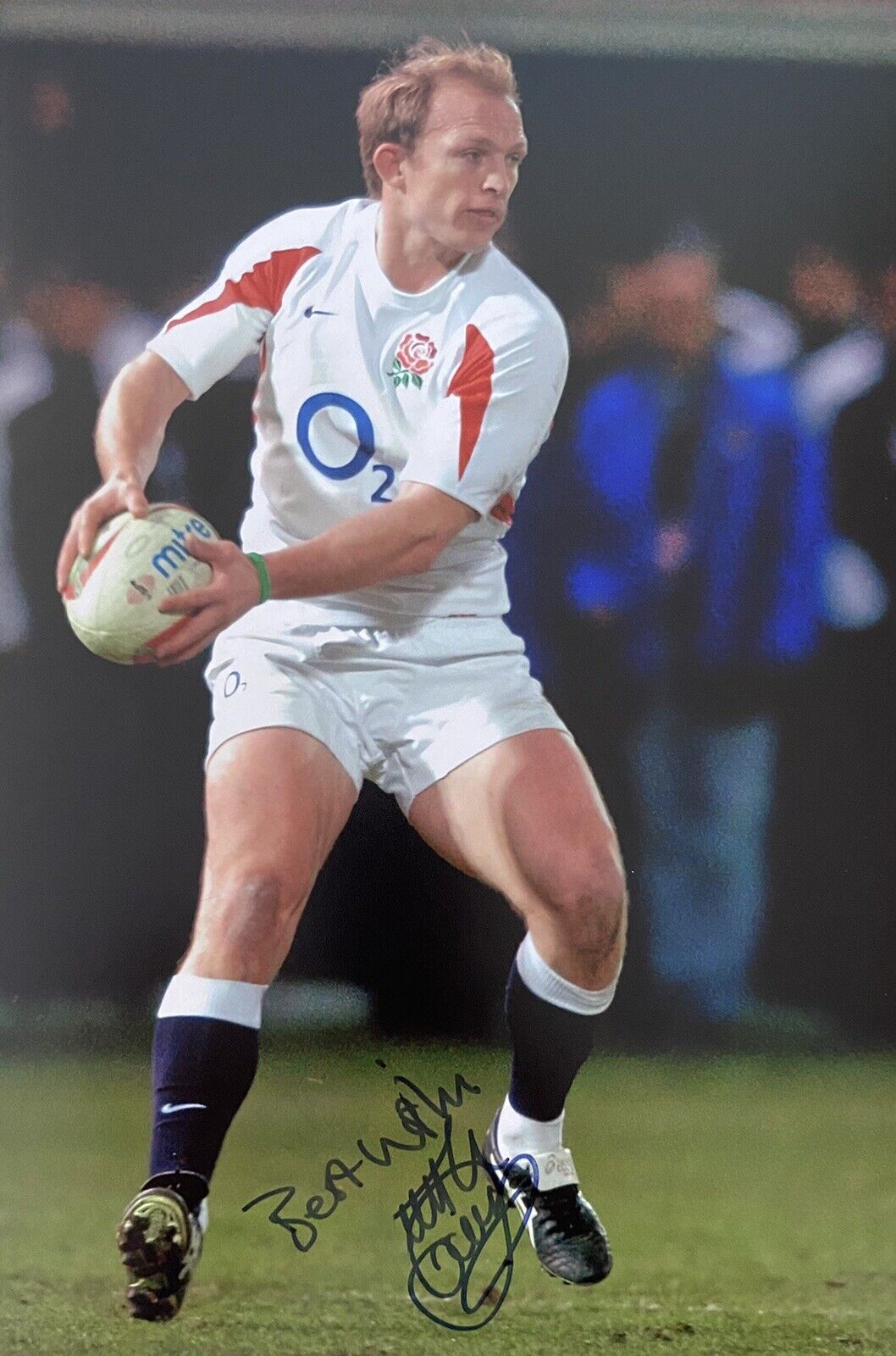 Matt Dawson Genuine Hand Signed England 12x8 Photo Poster painting 3