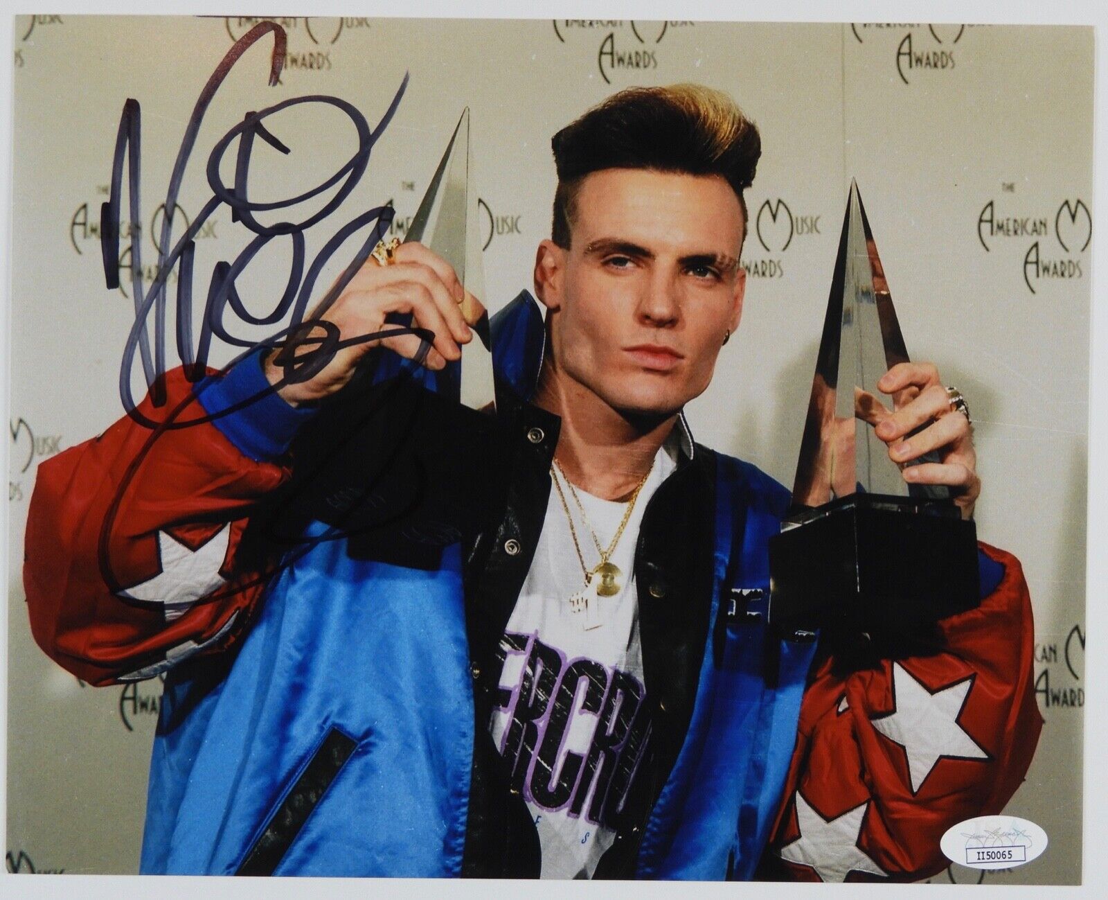 Vanilla Ice Autograph JSA 8 x 10 Signed Photo Poster painting