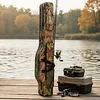2 Layers 600D Oxford Fishing Pole Case & Bag Fishing Pole Storage Bag for Travel