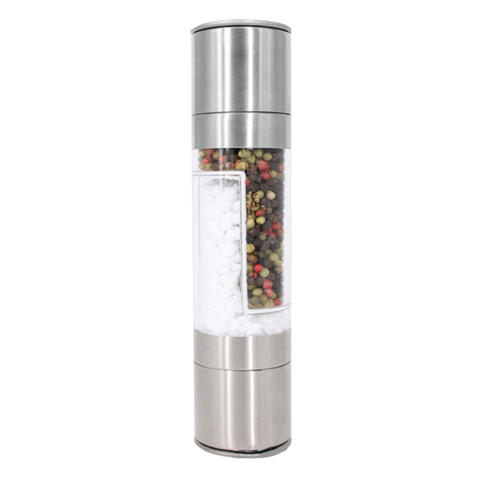 

2 in 1 Stainless Steel Manual Pepper Grinder Spice Seasoning Grinding Tool, 501 Original