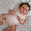 [Reborn Newborn Baby Dolls] 20" Real Looking Lifelike Brown Hair Cloth Body Girl Named Bridget - RBBI-Myrebornbabydoll&reg; Myrebornbabydoll&reg;