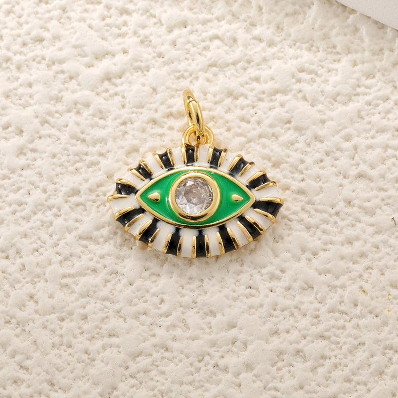 1 Piece Copper Devil’s Eye Jewelry Accessories Pendant