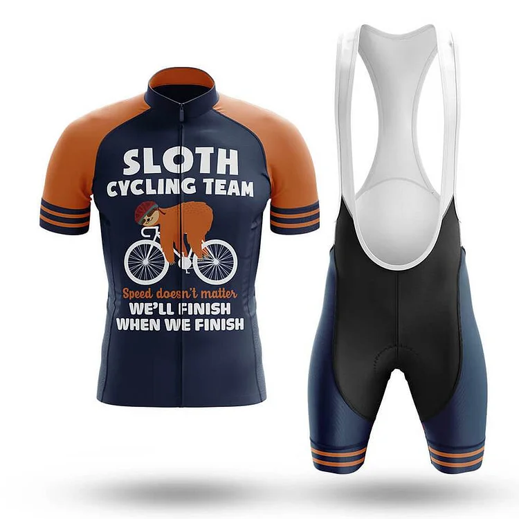 Sloth Team Men's Short Sleeve Cycling Kit