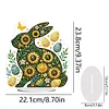 Diamond Painting Acrylic Sunflower Bunny Diamond Painting Desktop Decorations
