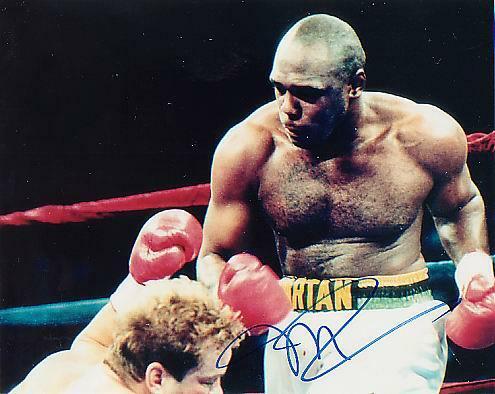 Michael Bentt Boxing SIGNED AUTOGRAPHED 10 X 8