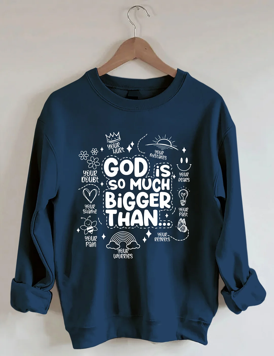 God is Bigger Sweatshirt