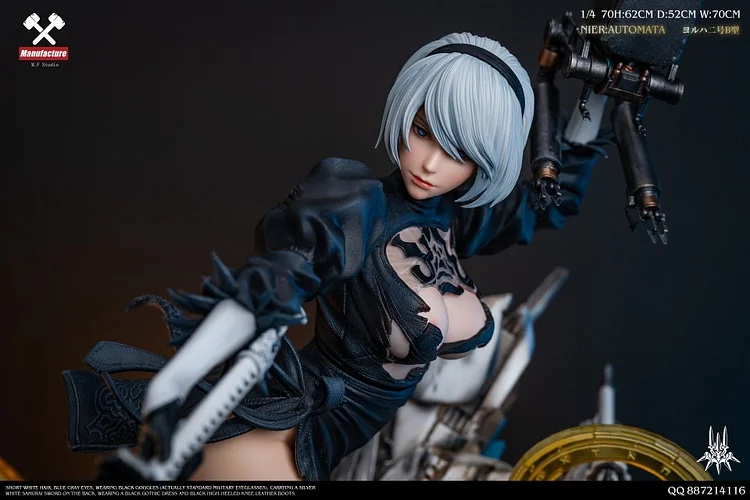 NieR:Automata YoRHa No.2 Type-B Miss 2B Resin Statue - Long Ying