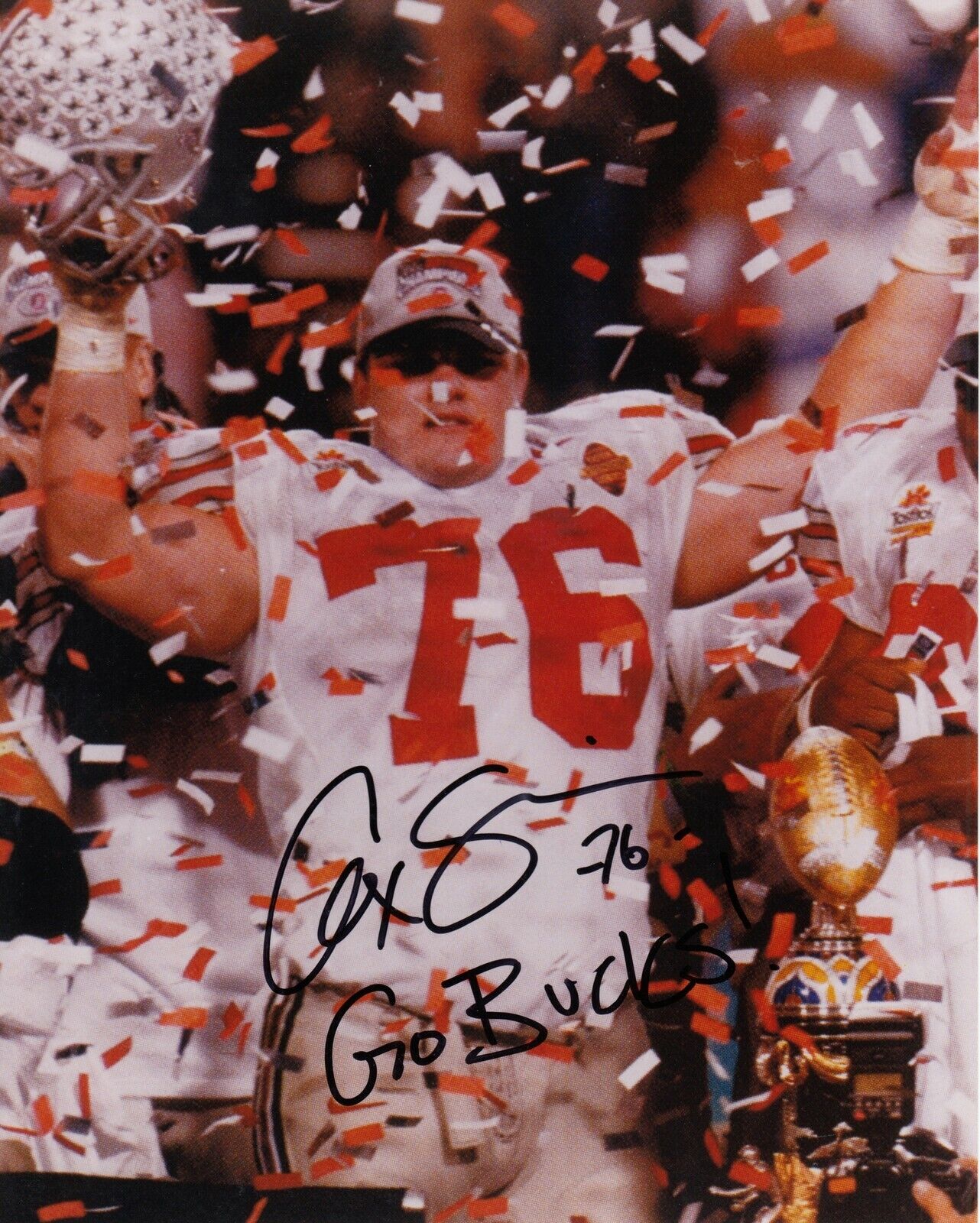 Alex Stepanovich #0 8x10 Signed Photo Poster painting W/ COA Ohio State Buckeyesl 031019