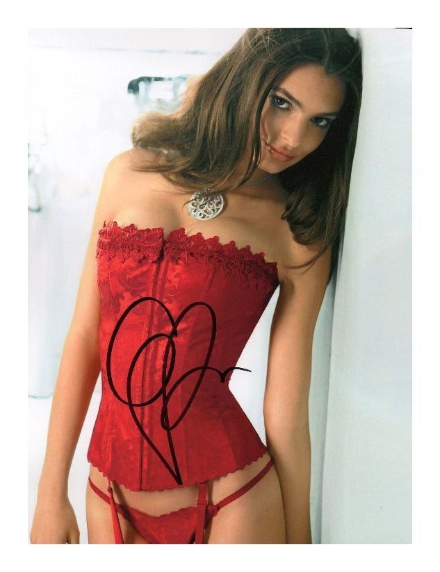 EMILY RATAJKOWSKI AUTOGRAPHED SIGNED A4 PP POSTER Photo Poster painting PRINT 1