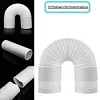 Universal Duct Extension Pipe Fittings Exhaust Hose for Mobile Air Conditioning