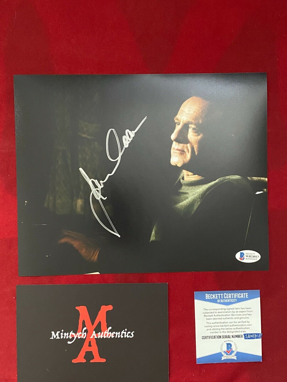 JAMES CAAN AUTOGRAPHED SIGNED 8x10 Photo Poster painting! MISERY! BECKETT COA! STEPHEN KING!