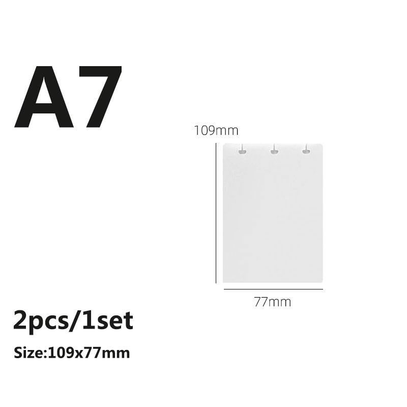 Fromthenon Loose-leaf  Notebook Discbound Cover with Rings Discs Mushroom Hole Binding Ring Binder School Office Supplies