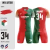 Wholesale 100% Polyester Cheap Sublimation Camisetas Football Jerseys Kits Custom Mens Soccer Uniforms Soccer Wear Set With Logo