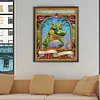 Diamond Painting -DIY Round Partial AB Drill Dragon Mother Son(45x55cm)