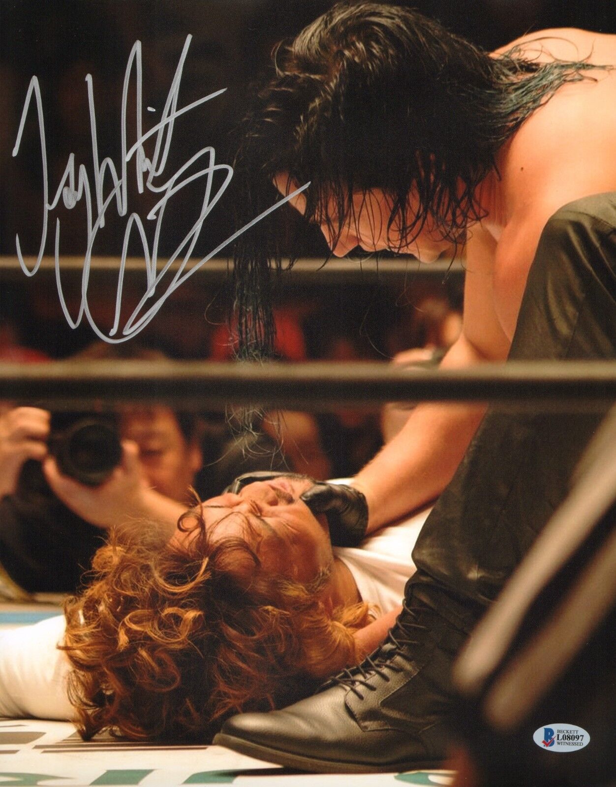 Jay White Signed 11x14 Photo Poster painting BAS Beckett COA New Japan Pro Wrestling Autograph 4