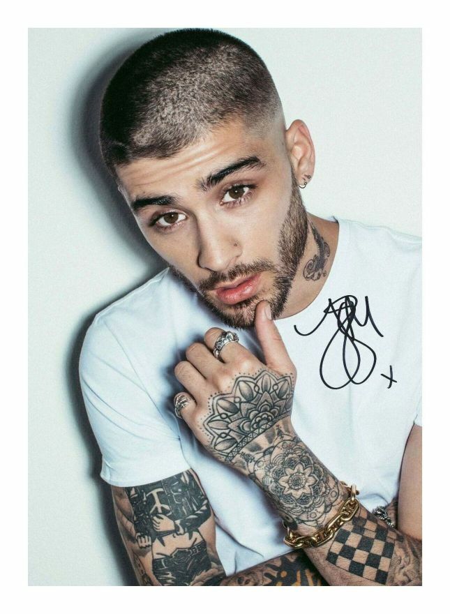 ZAYN MALIK AUTOGRAPH SIGNED PP Photo Poster painting POSTER