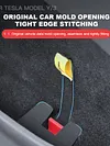 Rear Door Emergency Puller Extended Emergency Safety Pull Rope for Tesla Model Y