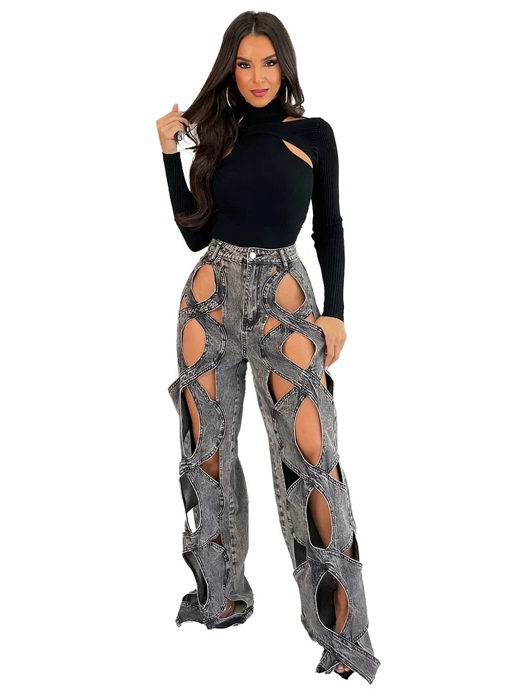 Casual Love Twist Jeans
