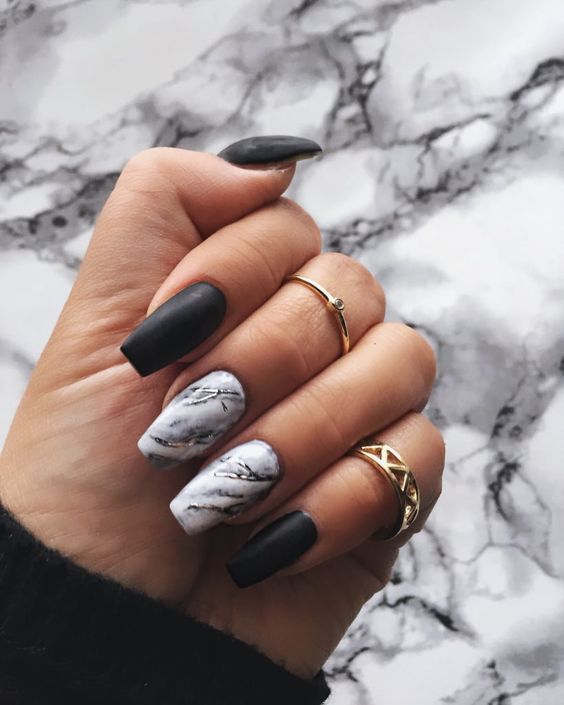 Marble nail