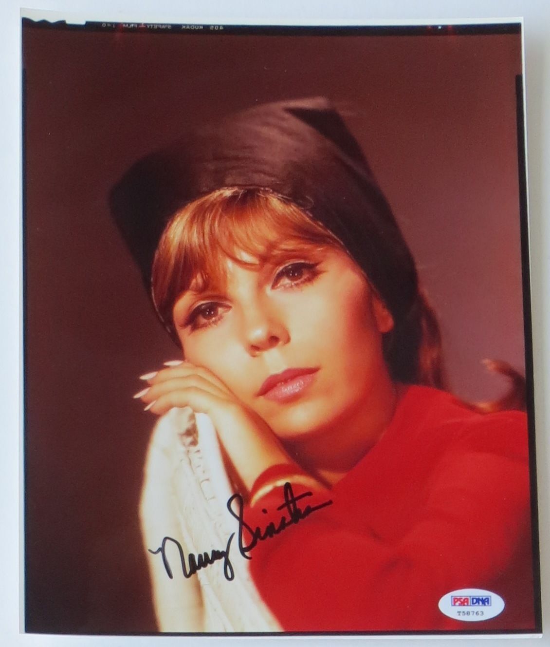 Nancy Sinatra Signed Authentic Autographed 8x10 Photo Poster painting (PSA/DNA) #T58763