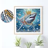 Diamond Painting-DIY Crystal Rhinestonet Shark