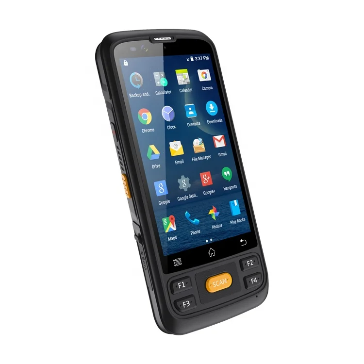 RFID NFC PDA Barcode Scanner Mobile Phones Android With Scanner Pda With Fingerprint Reader