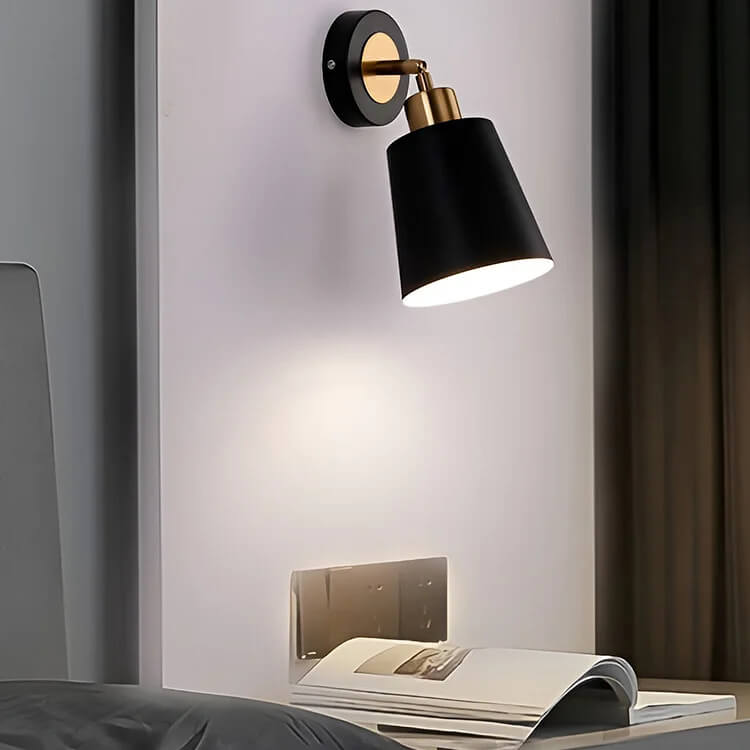 LED Black Nordic Adjustable Wall Light