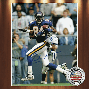 Randy Moss Autographed Signed 8x10 High Quality Premium Photo Poster painting REPRINT