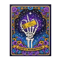 Love Ticket Skeleton - Pearls Painting