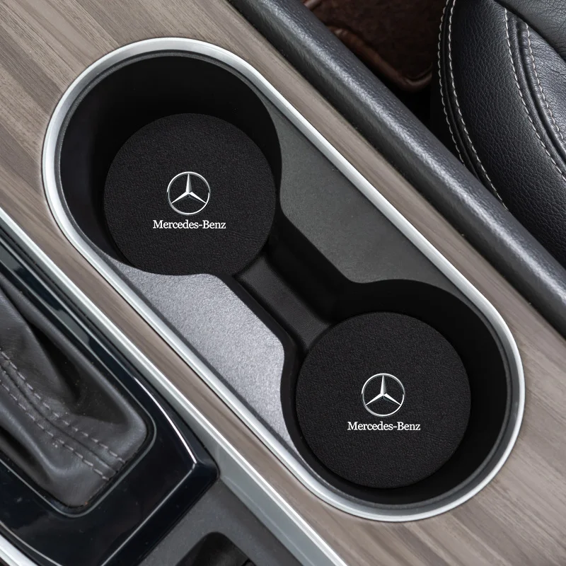 Car interior supplies water coaster (with car logo)