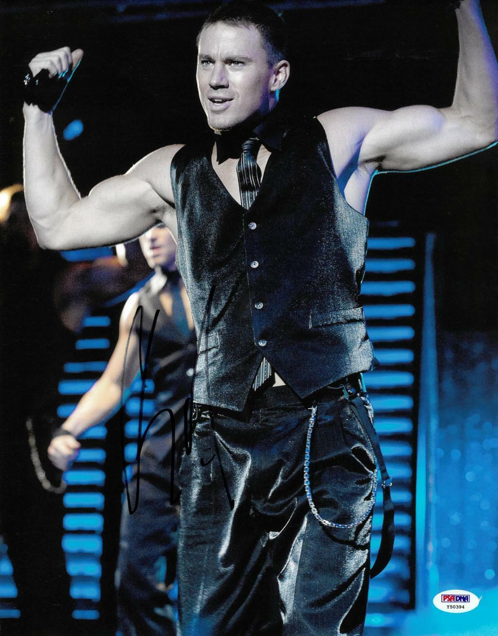 Channing Tatum Signed Magic Mike Autographed 11x14 Photo Poster painting PSA/DNA #Y50394