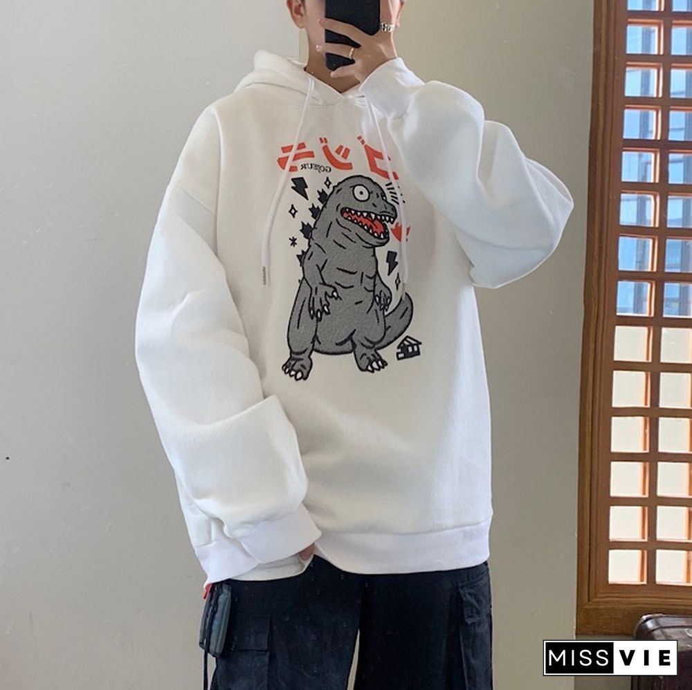 Hooded Loose Sweatshirt