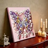 (Pre-Framed)Butterfly-Special Shape Diamond Painting Kit(25x25cm)