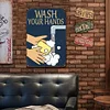 Wash Your Hand - Metal Tin Signs(8*12Inch/12*16Inch)