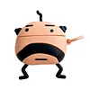 For AirPods Silicone Bearded Uncle Earphones Case Wear Resist Funny Earphone Protective Cover Shock Absorption Stylish Earphone Protection for Girls Women Teens Boys