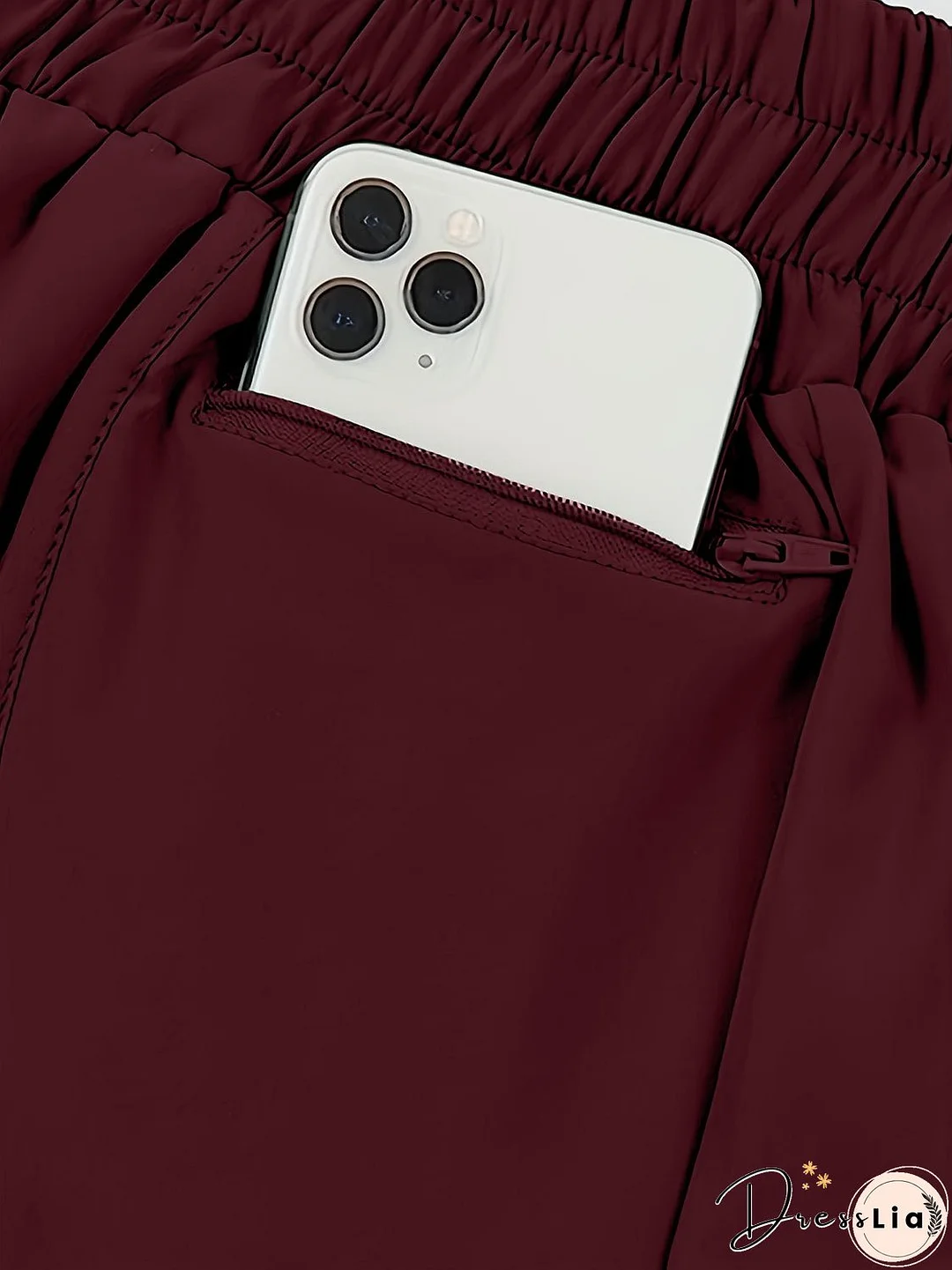 Elastic Waist Active Shorts