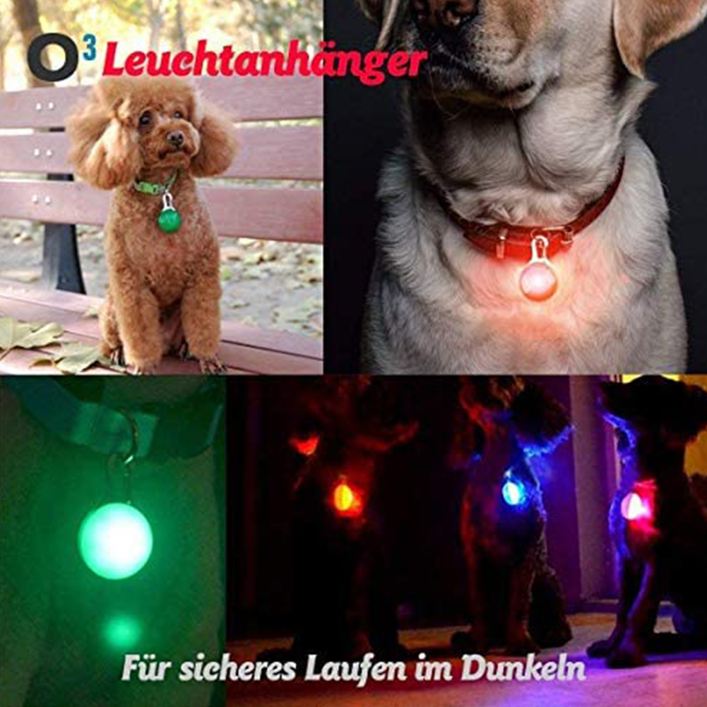 6pcs LED Light Outdoor Pet Pendant Cat Dog Night Safety от Cesdeals WW