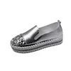 Gioiacombo™ Scarpe casual con cuciture di strass con piattaforma alla moda