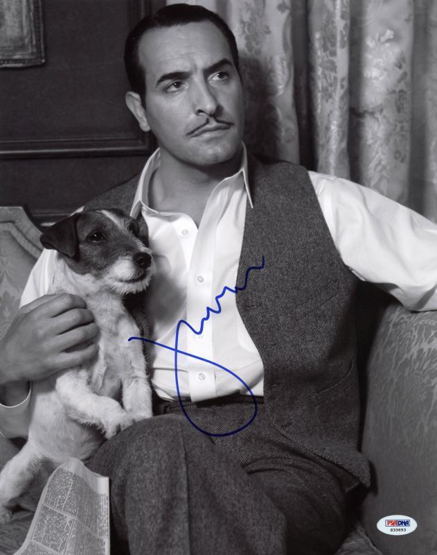 Jean Dujardin The Artist Signed Authentic 11X14 Photo Poster painting PSA/DNA #S33693