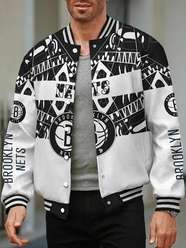 Brooklyn Nets Limited Edition Full-Snap Casual Jacket
