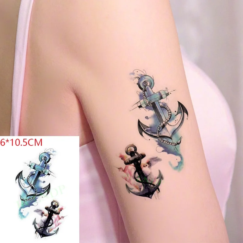 Waterproof Temporary Tattoo Sticker Totem Symbol Sign Fashion Fake Tatto Stickers Flash Tatoo Body Art for Men Women Kids