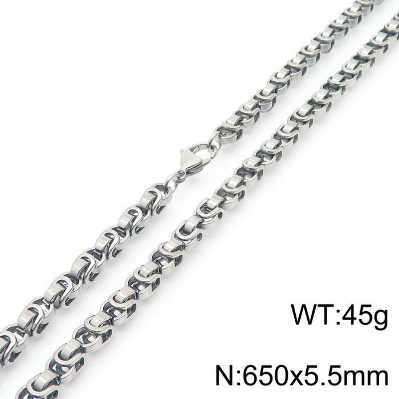 Fashion Popular Stainless Steel More Sizes Bamboo Necklace Choker Bracelet Necklace Accessories