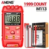 Digital Mini Multimeter Tester Voltage Ohm Multi Tester Data Hold (Red)