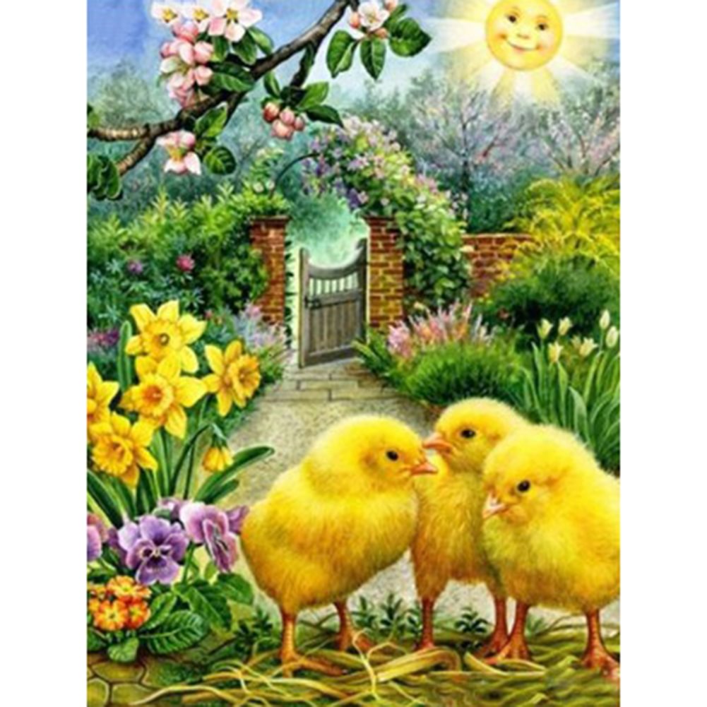 Chicken - Full Round - Diamond Painting(30*40cm)